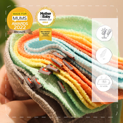 Close Pop-in Reusable Skin Friendly Multi-purpose Absorbent Bamboo Baby Wipes