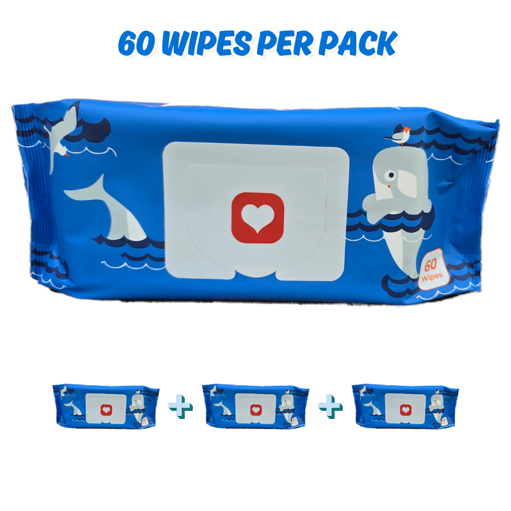 Close Parent Water Wipes – 60 Wipes per Pack