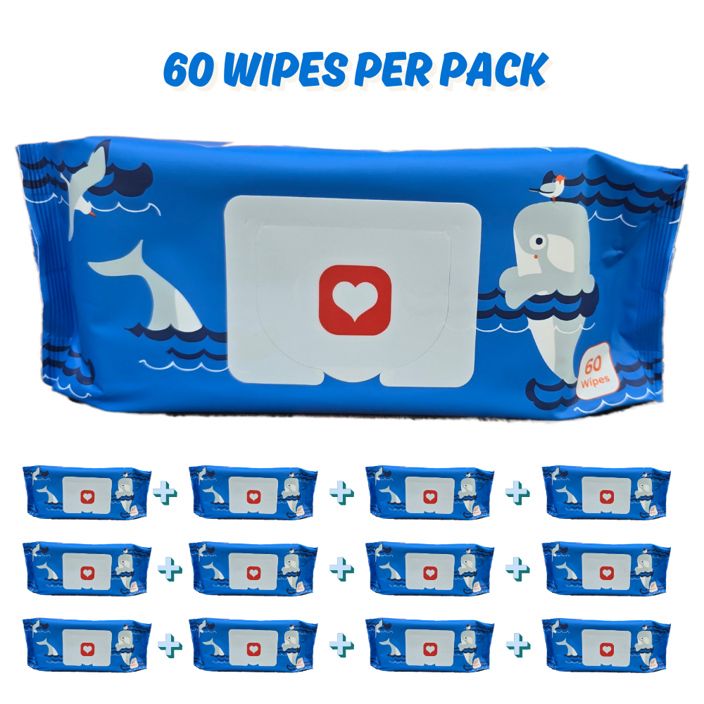 Close Parent Water Wipes – 60 Wipes per Pack