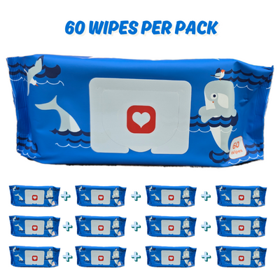 Close Parent Water Wipes – 60 Wipes per Pack