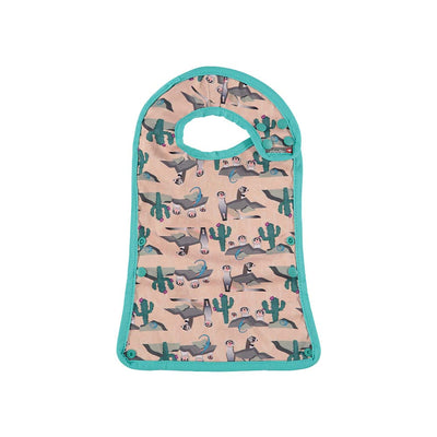 Close Pop-in Double-Sided 3 Ply Waterproof Weaning  Bib - With Crumb Catcher
