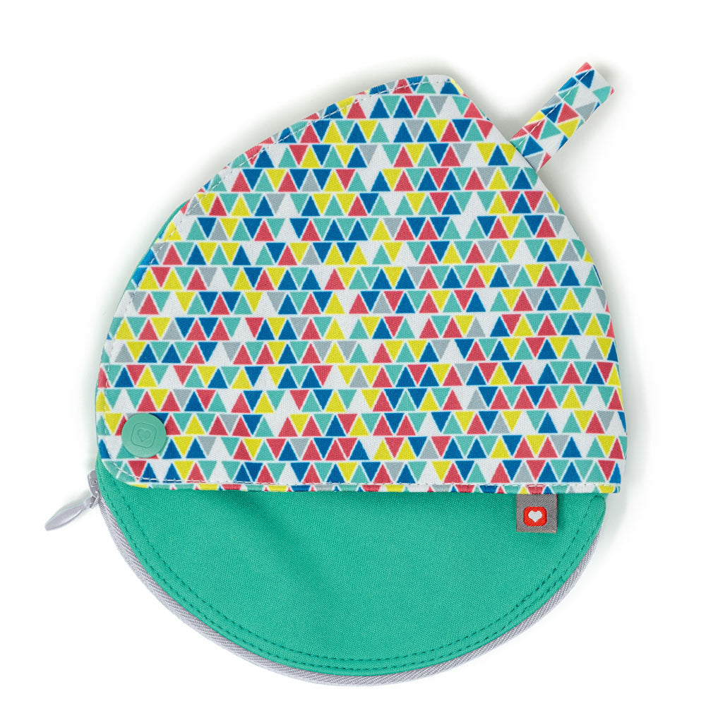 Teardrop Wet/Dry Zipp able Reusable Breast Pad Storage Pouch - *Bag Only Pads Sold Separatelya