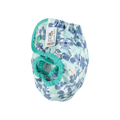 Reusable Nappy Popper Cover - Endangered Winter Collection - Close Parent