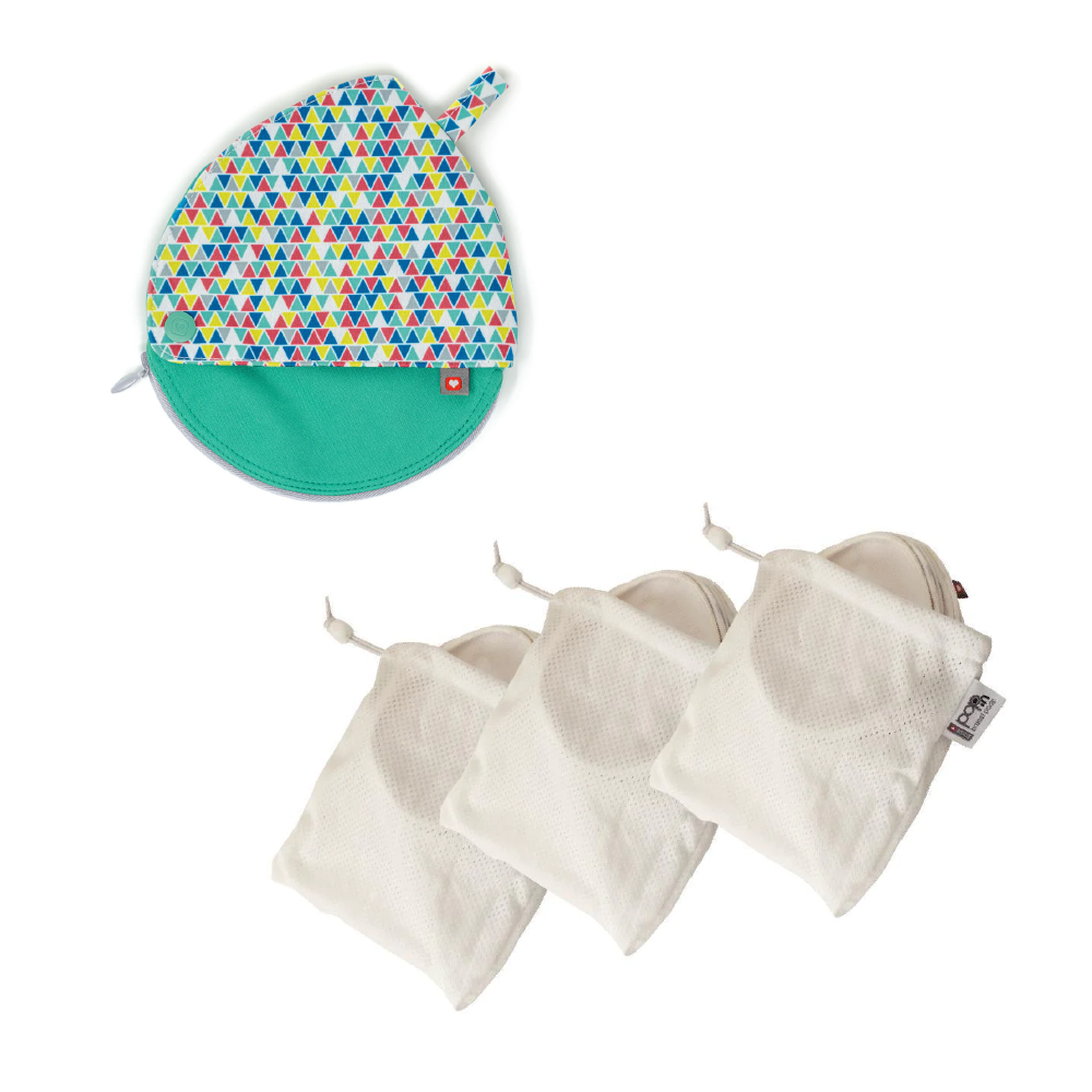3 Packs Of Breast Pads & Free Pastel Pouch