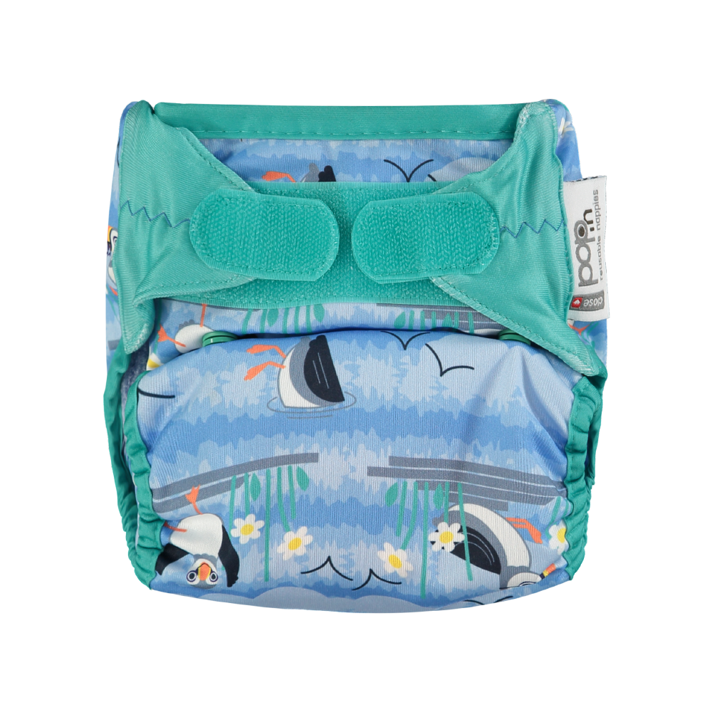 Nappy R Award winning eco friendly Pop-in reusable nappy from birth to potty ...