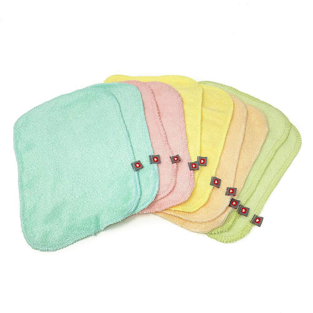 Reusable Bamboo Refill Baby Wipes (Pack with 10) - Close Parent