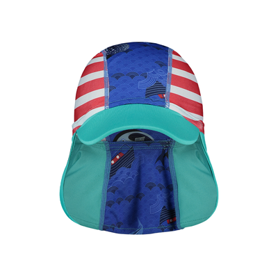 Close Pop-in Legionnaire Style Sun Hat for Baby and Toddler unisex