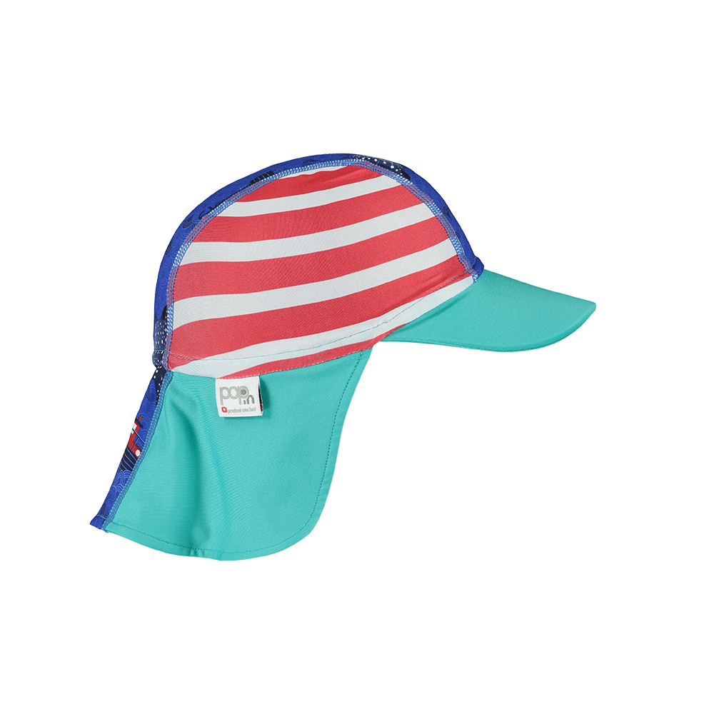 Close Pop-in Legionnaire Style Sun Hat for Baby and Toddler unisex